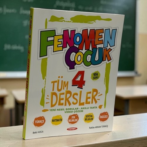 4. Sınıf Fenomen Çocuk Tüm Dersler Fenomen Yayınları