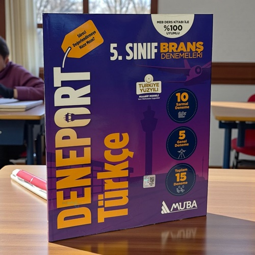 5.sınıf Deneport Türkçei Branş Denemesi Muba Yayınları