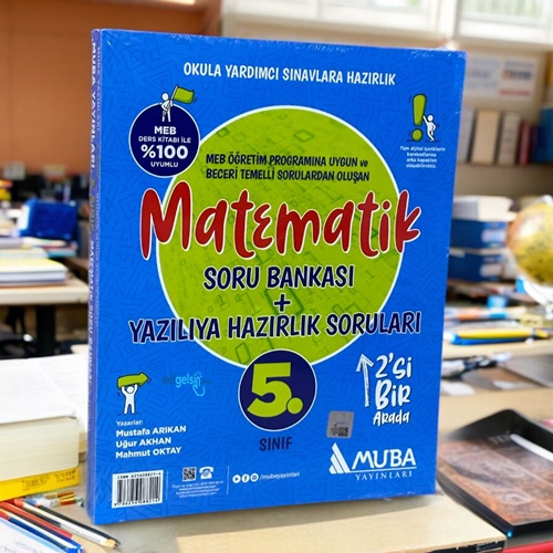 5.sınıf Matematik Soru Bankası + Yazılıya Hazırlık Soruları