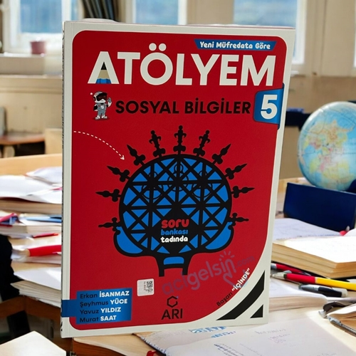 5. Sınıf Atölyem Sosyal Bilgiler Soru Bankası Arı Yayınları