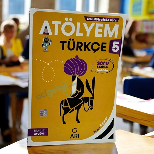 5.sınıf Atölyem Türkçe Soru Bankası Arı Yayınları