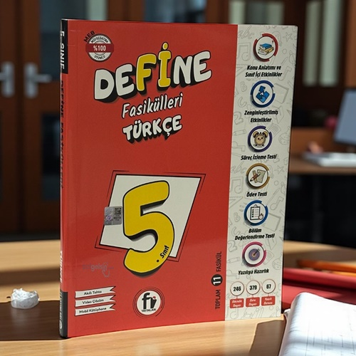 5.sınıf Define Türkçe Konu Anlatımlı Fasikül Fi Yayınları