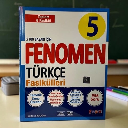 5. Sınıf Türkçe Fasikülleri (toplam 6 Fasikül) Fenomen Yayınları