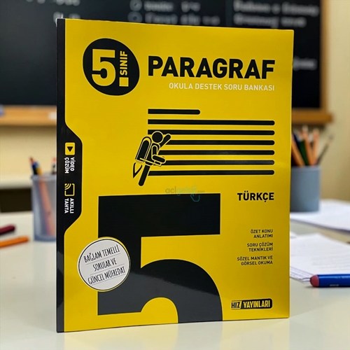 5. Sınıf Paragraf Soru Bankası Hız Yayınları