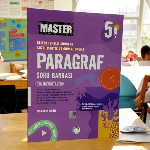 5.sınıf Master Paragraf Soru Bankası Okyanus Yayınları