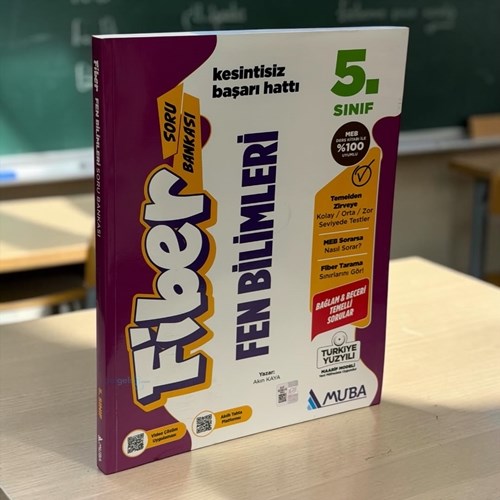 5. Sınıf Fen Bilimleri Fiber Soru Bankası Muba Yayınları