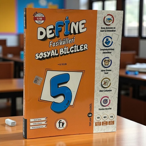 5.sınıf Define Sosyal Bilgiler Fasikülleri Konu Anlatımlı Fi Yayaınları
