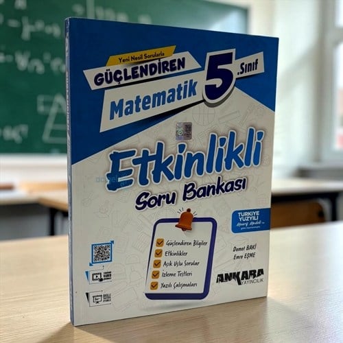 5. Sınıf Matematik Güçlendiren Etkinlikli Soru Bankası Ankara Yayınları