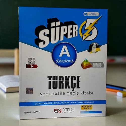 5.sınıf (a) Süper Türkçe Yeni Nesile Geçiş Kitabı