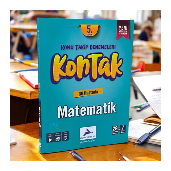 5.sınıf Kontak Matematik Denemesi Paraf Yayınları
