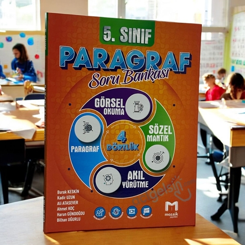5.sınıf Paragraf Soru Bankası Mozaik Yayınları
