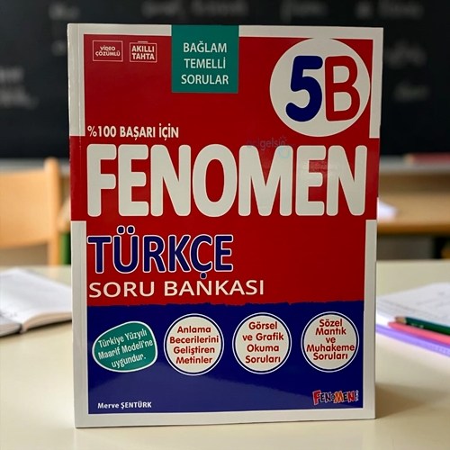 5.sınıf Fenomen Türkçe B Soru Bankası
