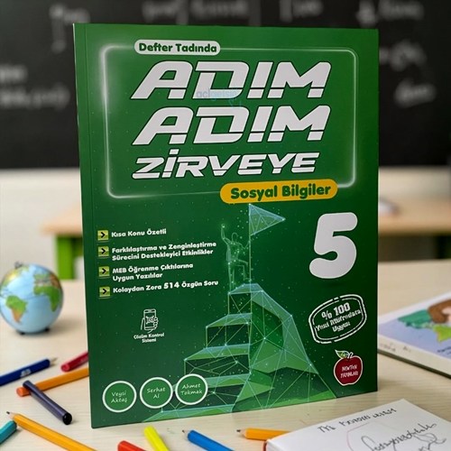 5. Sınıf Adım Adım Zirveye Sosyal Bilgiler Konu Anlatımlı Soru Bankası Newton Yayınları