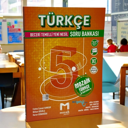 5.sınıf Türkçe Soru Bankası Mozaik Yayınları
