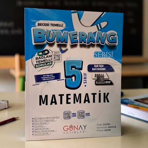 5. Sınıf Bumerang Serisi Matematik Etkinlikli Soru Bankası