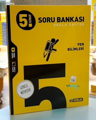 5.sınıf Fen Bilimleri Soru Bankası Hız Yayınları
