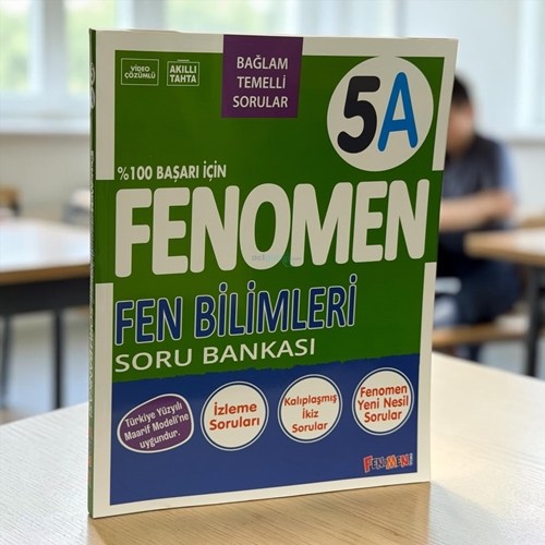 5 Sınıf Fen Bilimleri (a) Soru Bankası Fenomen Yayınları
