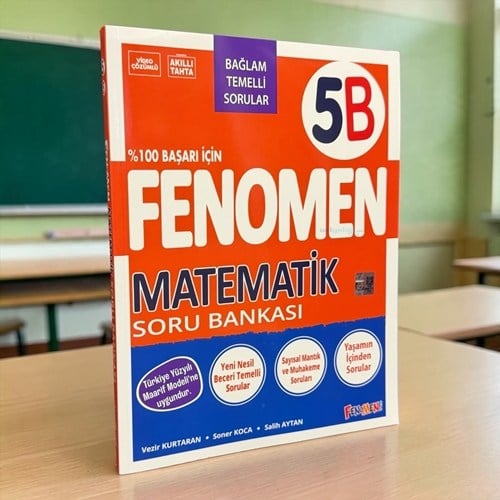 5 Sınıf Fenomen Matematik (b) Soru Bankası Fenomen Okul Yayınları