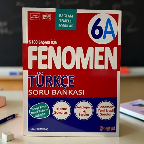 6. Sınıf Türkçe Fenomen A Soru Bankası
