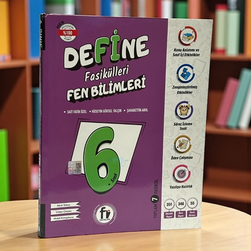 6.sınıf Define Fen Bilimleri Konu Anlatımlı Fasikül Fi Yayınları