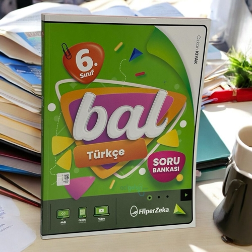 6.sınıf Bal Türkçe Soru Bankası Hiper Zeka Yayınları