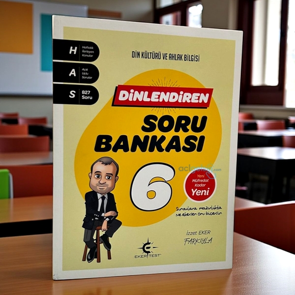 6.sınıf Dinlendiren Soru Bankası Eker Test Yayınları