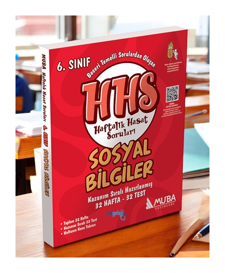 6.sınıf Sosyal Bilgiler Haftalık Hasat Soru Muba Yayınları