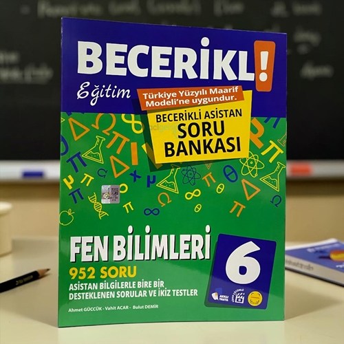 6.sınıf Becerikli Eğitim Fen Bilimleri Asistan Soru Bankası Fenomen