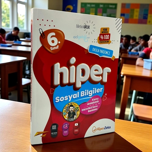 6. Sınıf Hiper Sosyal Bilgiler Konu Anlatımlı & Soru Bankası | Metin Uruk