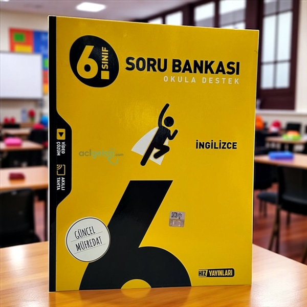 6. Sınıf İngilizce Soru Bankası Hız Yayınları