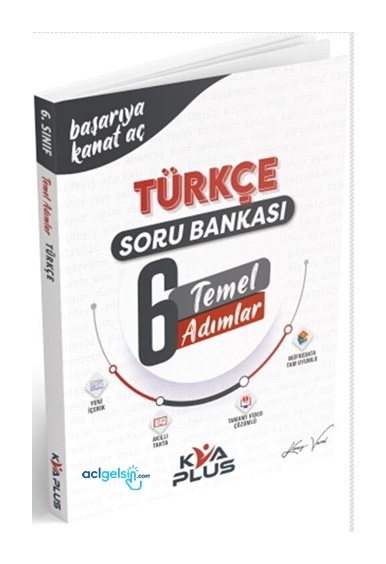 6. Sınıf Türkçe Temel Adımlar Soru Bankası Koray Varol Yayınları