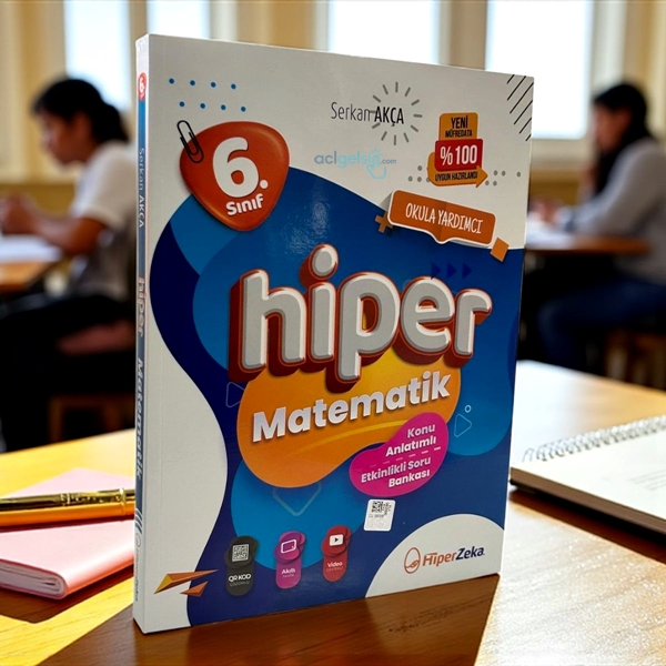 6. Sınıf Hiper Matematik Konu Anlatımlı & Soru Bankası Hiper Zeka Yayınları