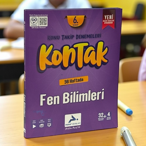 6. Sınıf Fen Bilimleri Konu Takip Denemeleri Paraf Yayınları
