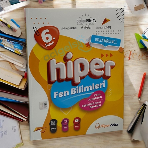 6.sınıf Hiper Fen Bilimleri Konu Anlatımlı & Etkinlikli Soru Bankası