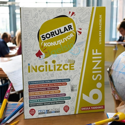 6. Sınıf İngilizce Sorular Konuşuyor Pruva Yayınları