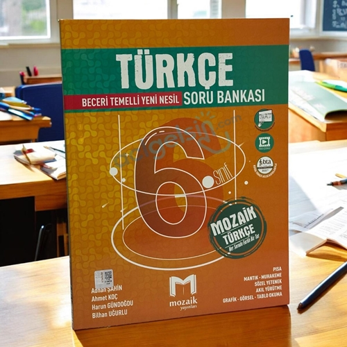 6. Sınıf Türkçe Soru Bankası Mozaik Yayınları
