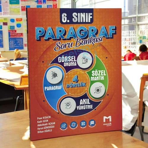 6. Sınıf Paragraf Soru Bankası Mozaik Yayınları