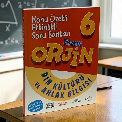 6.sınıf Din Kültürü Ve Ahlak Bilgisi Defter Orjin Yayınları