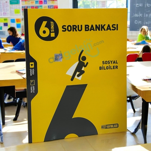 6.sınıf Sosyal Bilgiler Soru Bankası Hız Yayınları