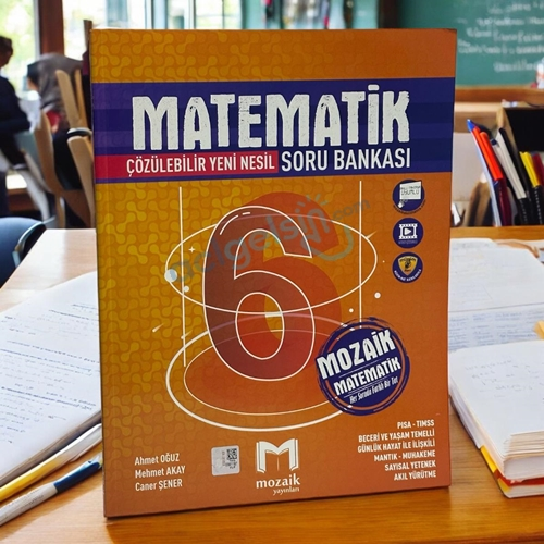 6. Sınıf Matematik Soru Bankası Mozaik Yayınları