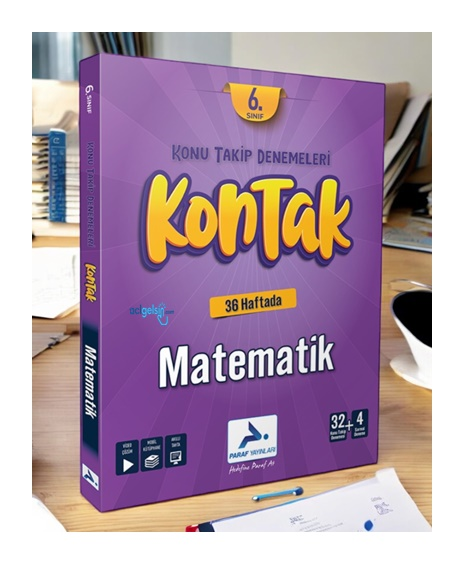 6.sınıf Kontak Matematik Denemeleri Paraf Yayınları