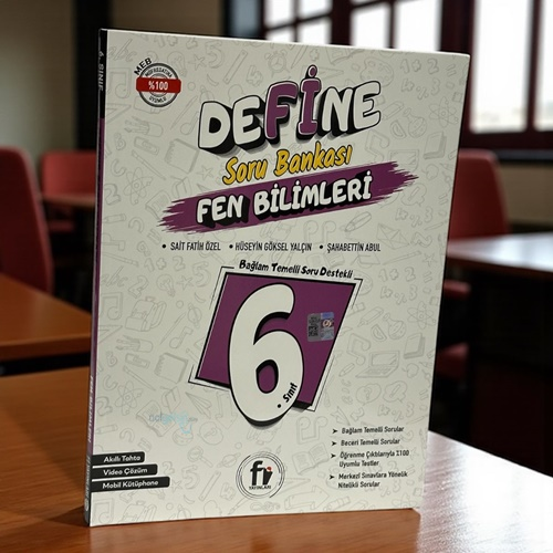 6.sınıf Define Fen Bilimleri Soru Bankası Fi Yayınları