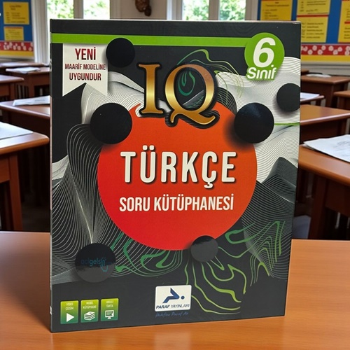 6. Sınıf Iq Türkçe Soru Kütüphanesi Paraf Yayınları