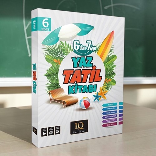 6. Sınıf Yaz Tatil Kitabı Iq Yayınları