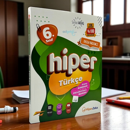 6. Sınıf Hiper Türkçe Konu Anlatımlı & Soru Bankası | Serhat Akdaş