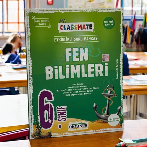 6. Sınıf Classmate Fen Bilimleri Soru Bankası Okyanus Yayınları