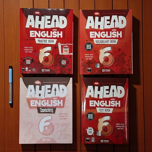 6.sınıf Ahead With English Seti 4 Kitap