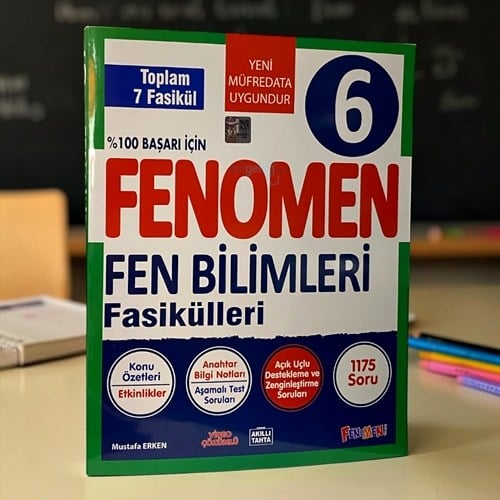 6. Sınıf Fen Bilimleri Fasikülleri Fenomen Okul Yayınları