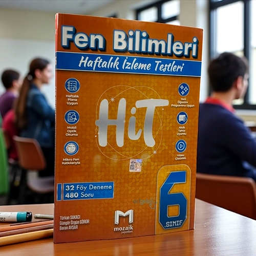6. Sınıf Fen Bilimleri Hit 32 Deneme Mozaik Yayınları
