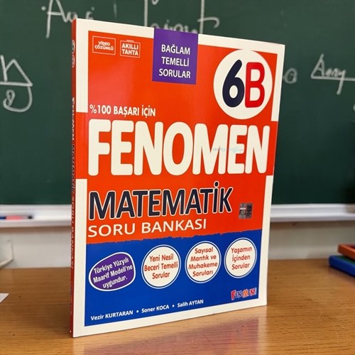 6 Sınıf Matematik (b) Soru Bankası Fenomen Fenomen Okul Yayınları